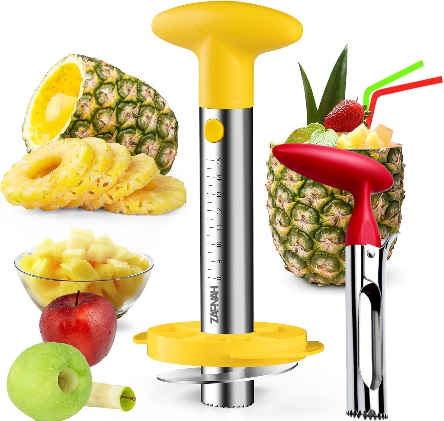 Pineapple Corer Slicer - Pineapple Corer & Slicer Tool -