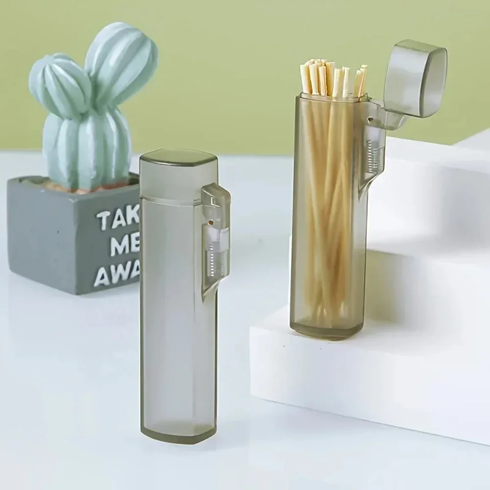 Meal Prep Box - 3pToothpick Holder Pocket Toothpick Holder Dispenser