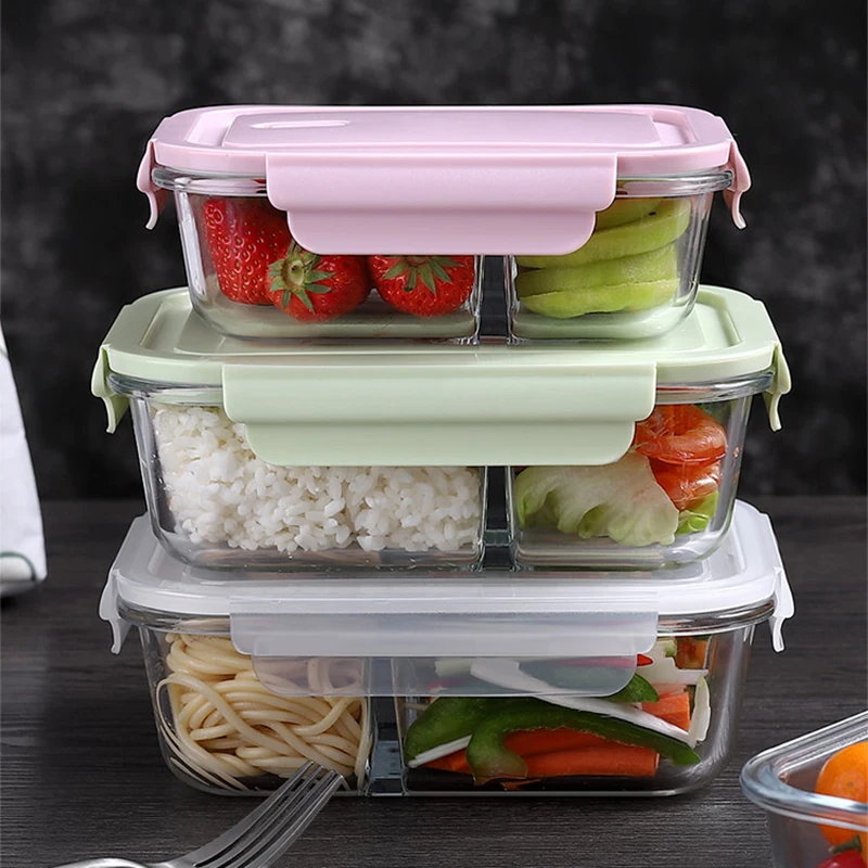 Glass Lunch Box Sealed Fresh-K - Meal Prep Glass Containers Oven Safe recensie en prijs