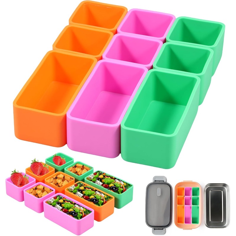 Silicone Food Box Dividers Bak - Meal Prep Box recensie en prijs