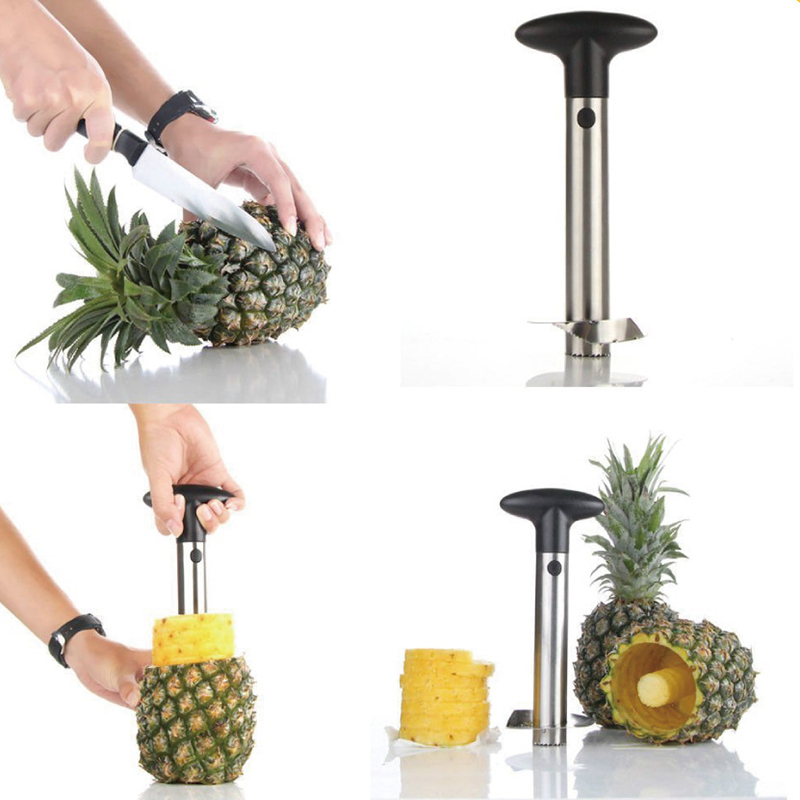 1Pc Stainless Steel Easy to us - Pineapple Corer Slicer recensie en prijs
