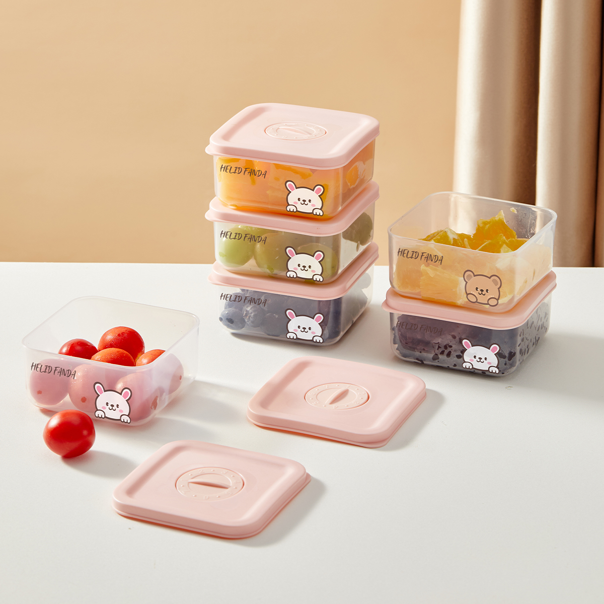 Mini Portable Plastic Food Con - Meal Prep Box recensie en prijs