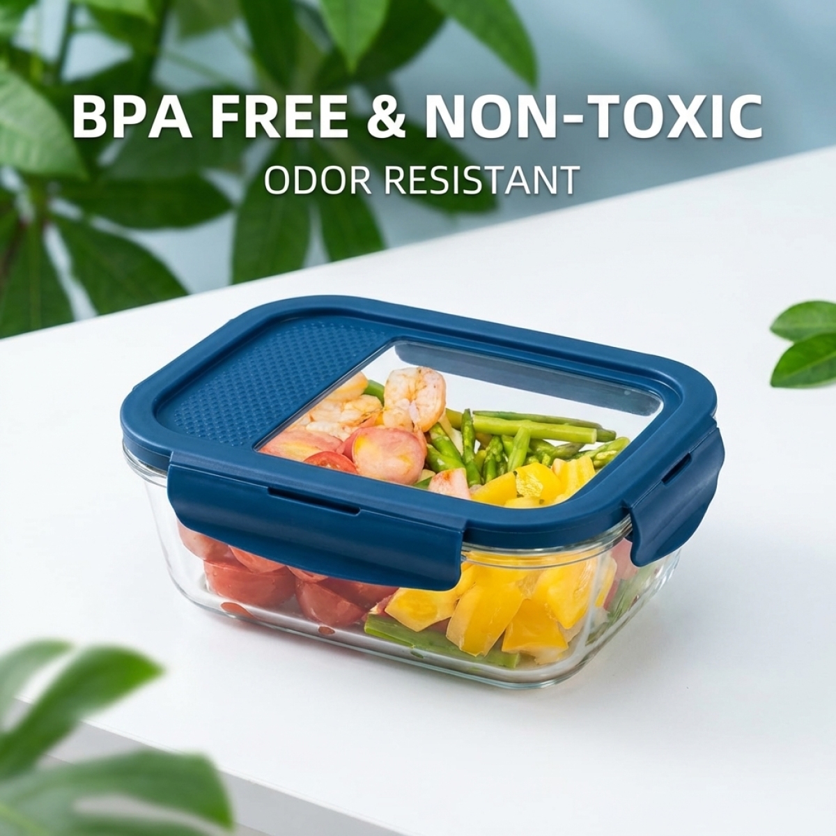 Rectangular Glass Meal Prep Co - Meal Prep Seafood recensie en prijs
