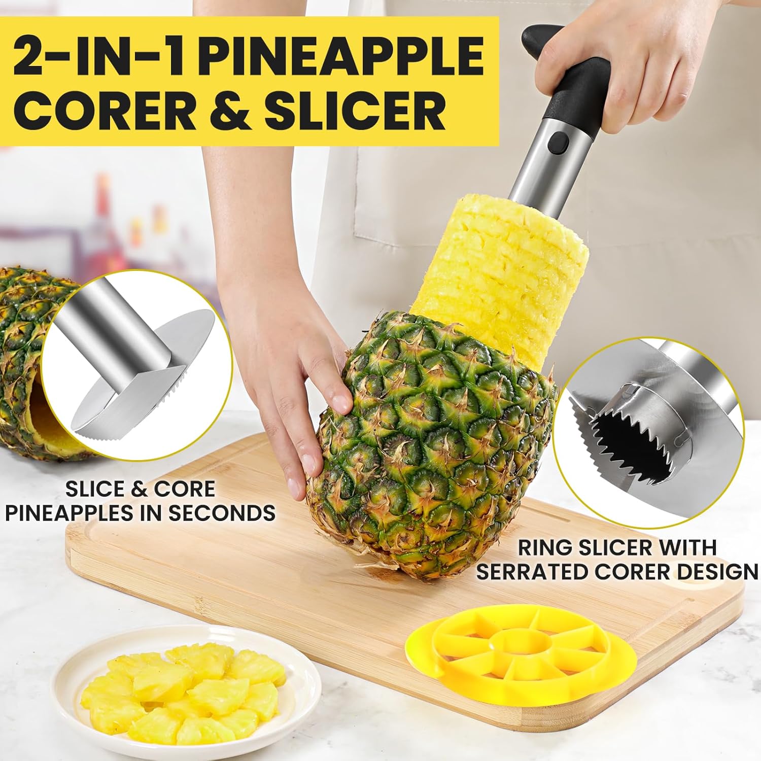 Premium Pineapple Corer and Sl - Pineapple Corer Slicer recensie en prijs