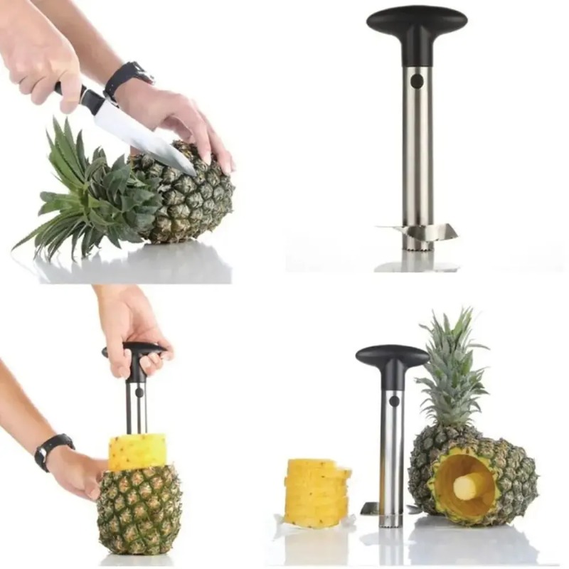 3PCS  Spot Stainless Steel Pin - Pineapple Corer Slicer recensie en prijs