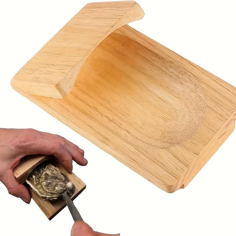 1Pc Premium Wooden Oyster Shuc - Meal Prep Seafood recensie en prijs