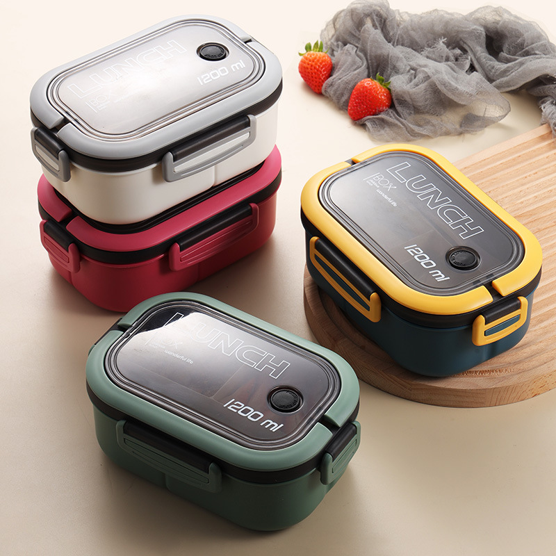 Double-layer Lunch Box Student - Meal Prep Box recensie en prijs