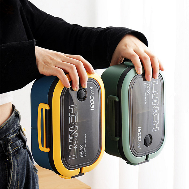 Double-layer Lunch Box Student - Meal Prep Box recensie en prijs