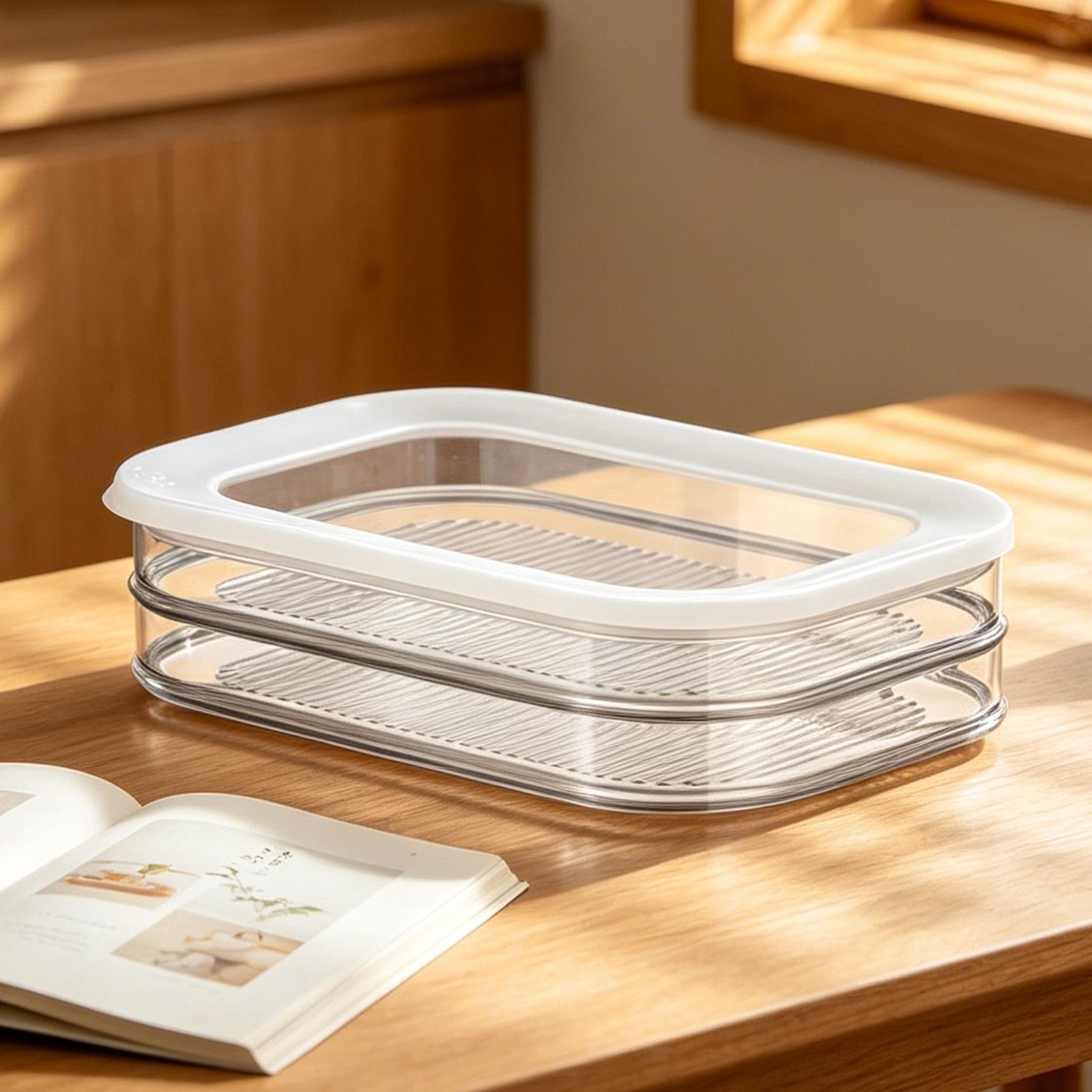 Multi-layer Food Storage Box F - Meal Prep Seafood recensie en prijs