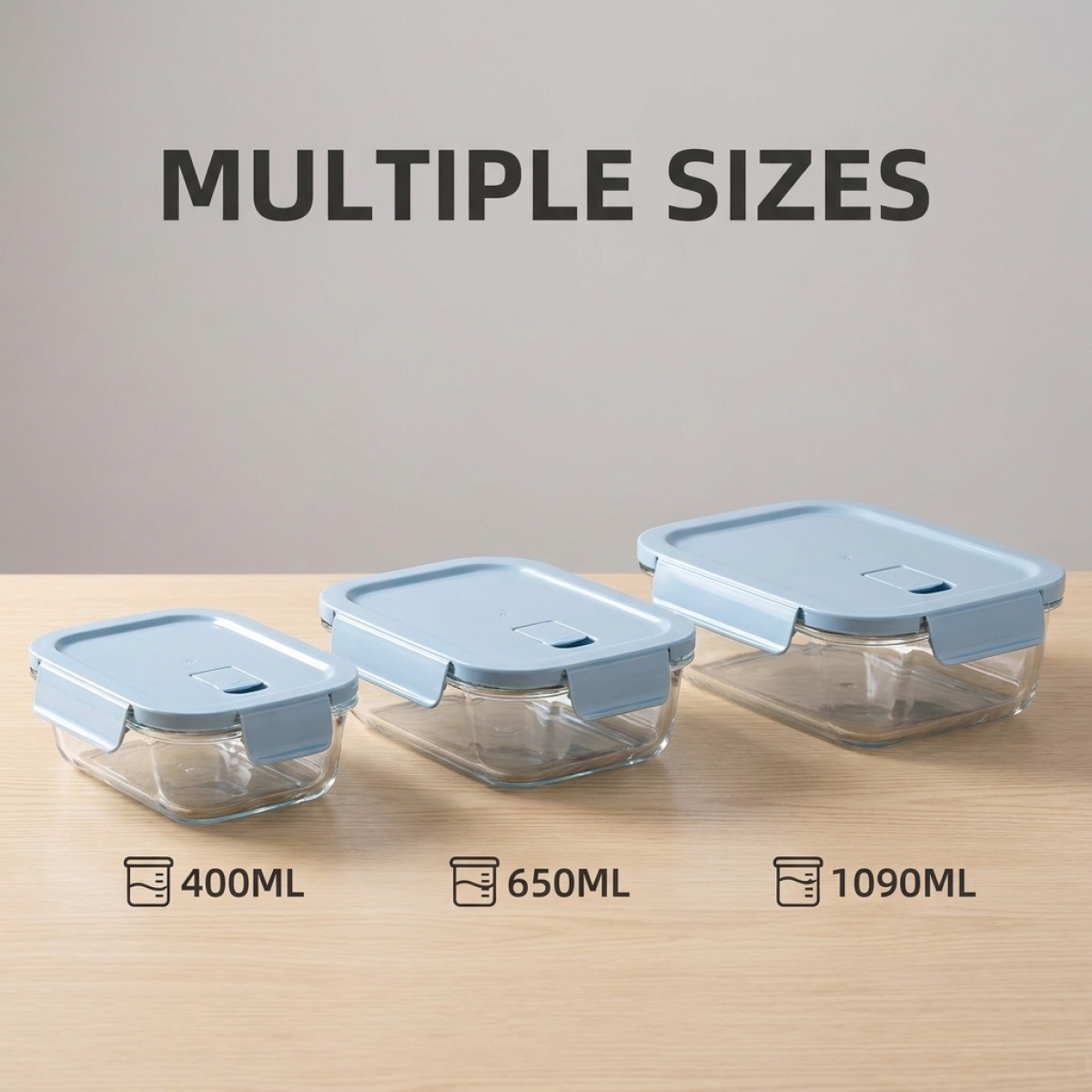 Rockblue Glass Bowl Set with L - Meal Prep Glass Containers Oven Safe recensie en prijs