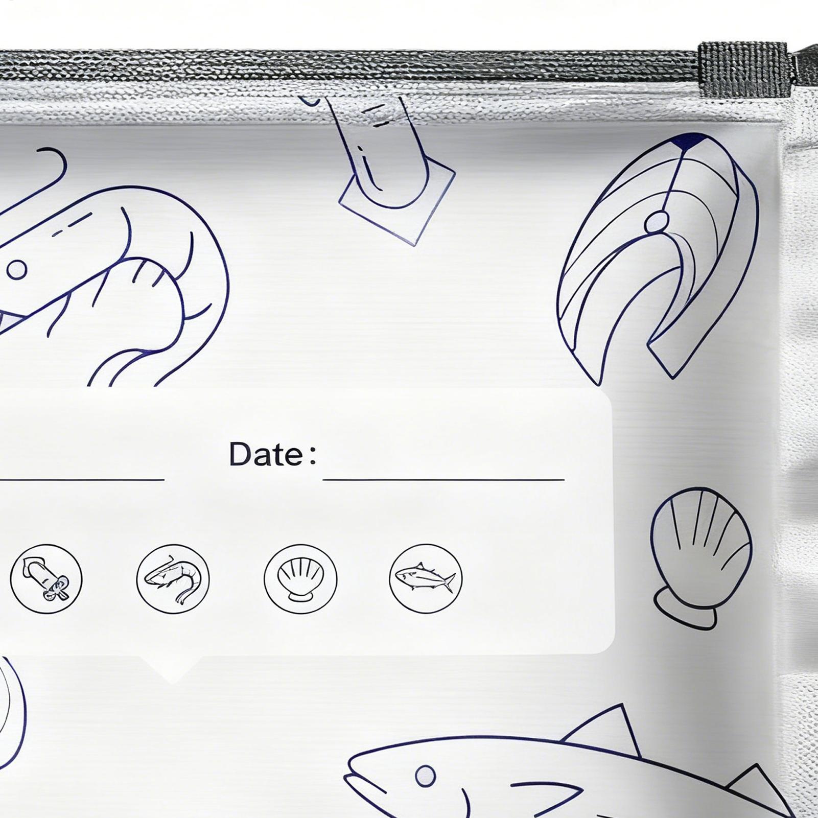 Aluminum Foil Storage Bags Vac - Meal Prep Seafood recensie en prijs