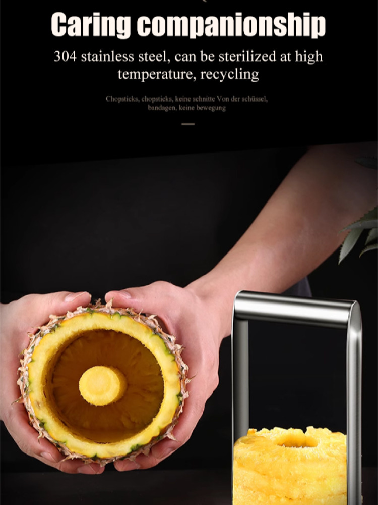 Stainless Steel Core Puller To - Pineapple Corer Slicer recensie en prijs