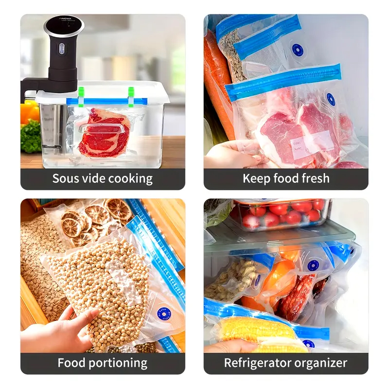 25PCS Reusable Vacuum Sealer B - Meal Prep Seafood recensie en prijs