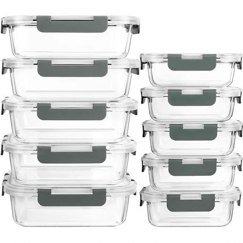Glass Food Storage Container W - Meal Prep Glass Containers Oven Safe recensie en prijs
