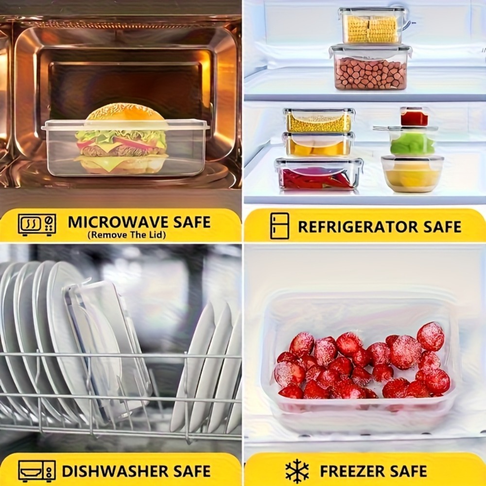 Set BPA-Free Airtight Food Con - Meal Prep Box recensie en prijs
