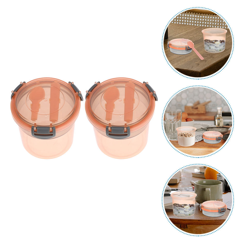 2Pcs Overnight Oats Jar Set Pr - Meal Prep Overnight Oats recensie en prijs