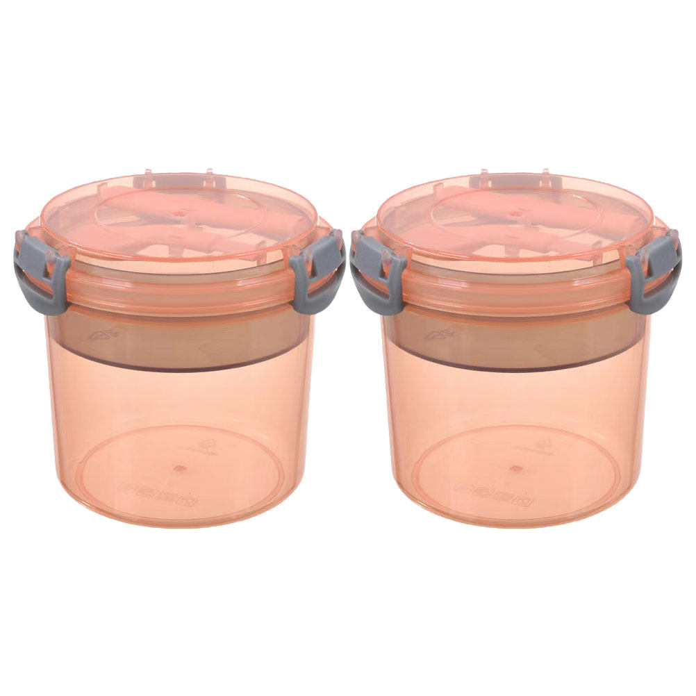 2Pcs Overnight Oats Jar Set Pr - Meal Prep Overnight Oats recensie en prijs