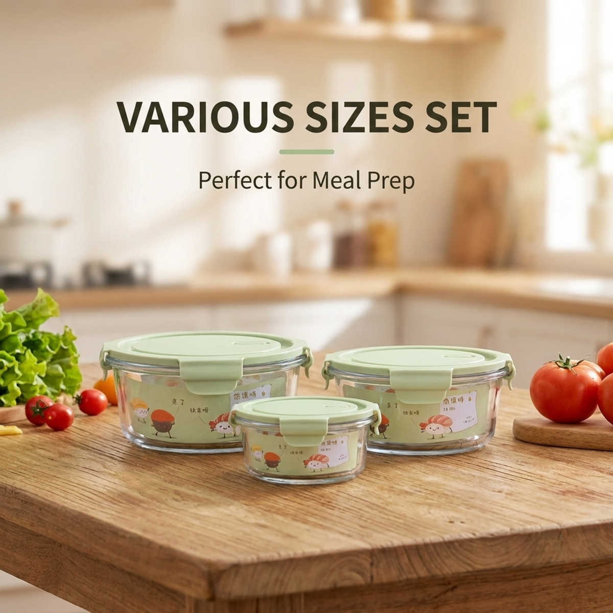 Shatterproof Matcha Green Glas - Meal Prep Glass Containers Oven Safe recensie en prijs