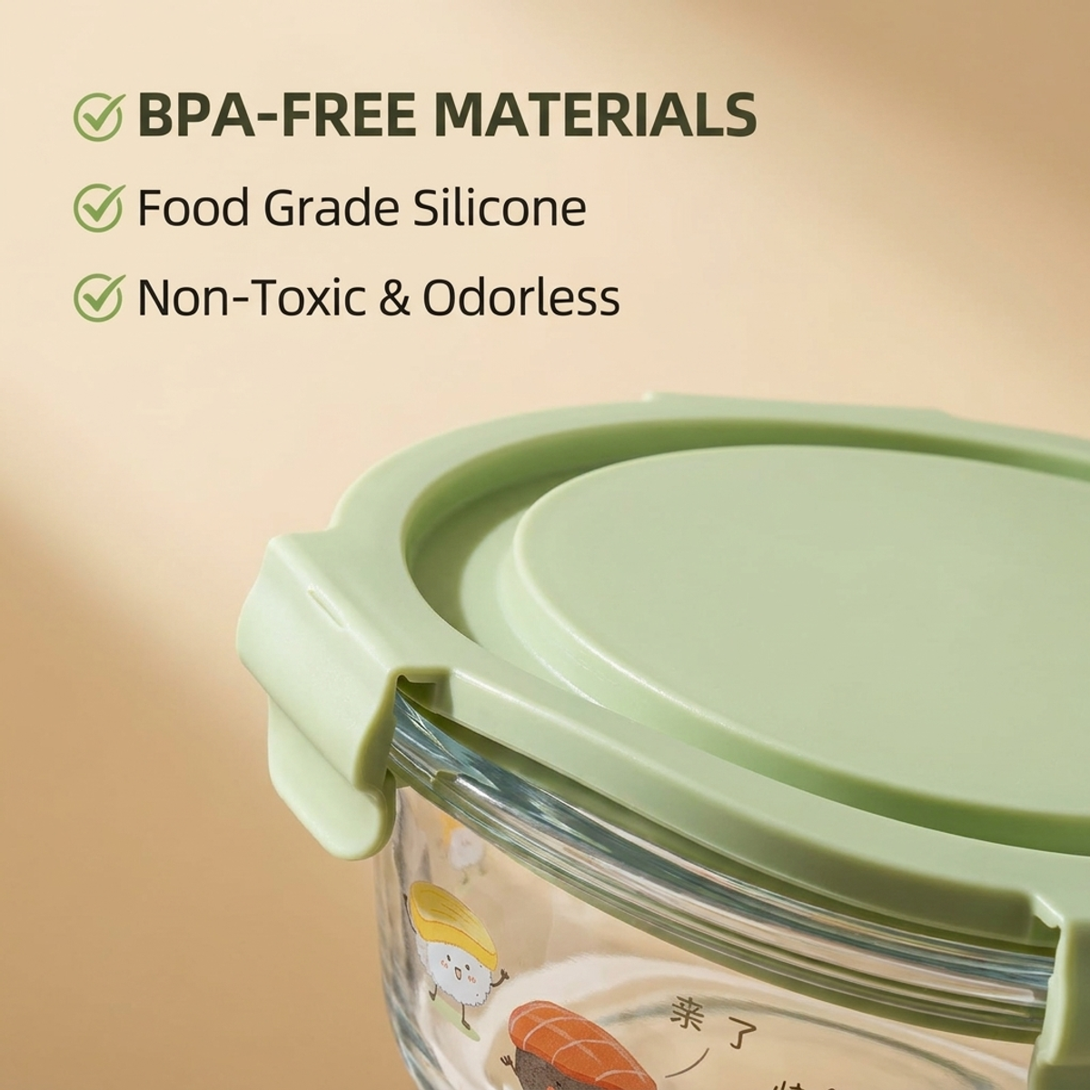 Shatterproof Matcha Green Glas - Meal Prep Glass Containers Oven Safe recensie en prijs