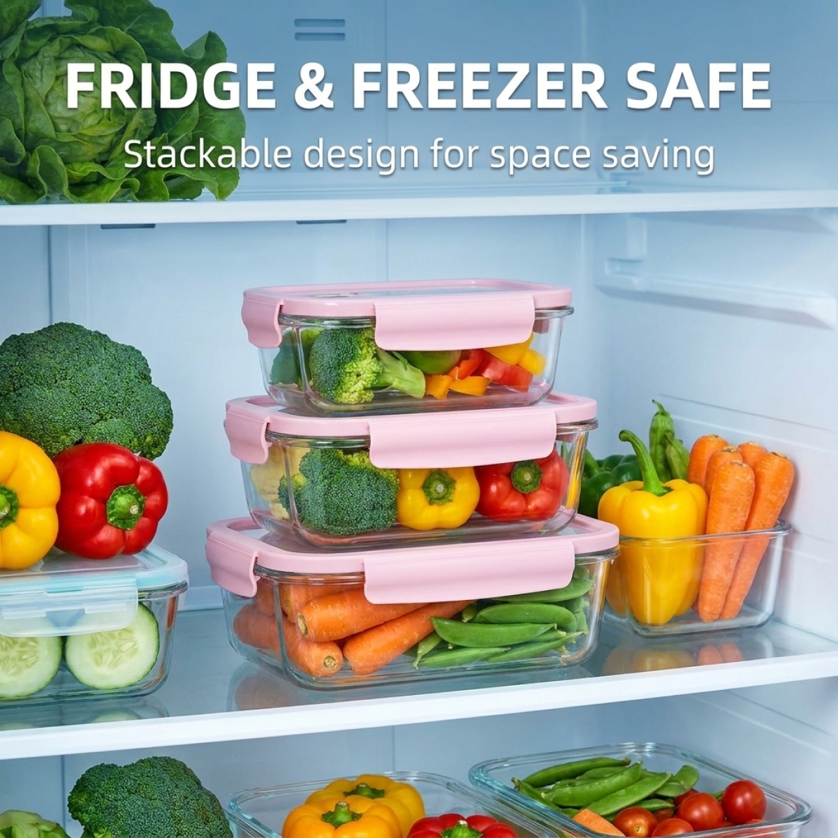 Pc Set Glass Food Storage Cont - Meal Prep Box recensie en prijs