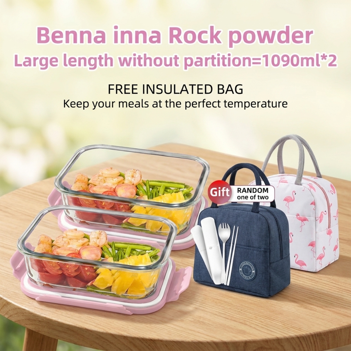 Pc Set Glass Food Storage Cont - Meal Prep Box recensie en prijs
