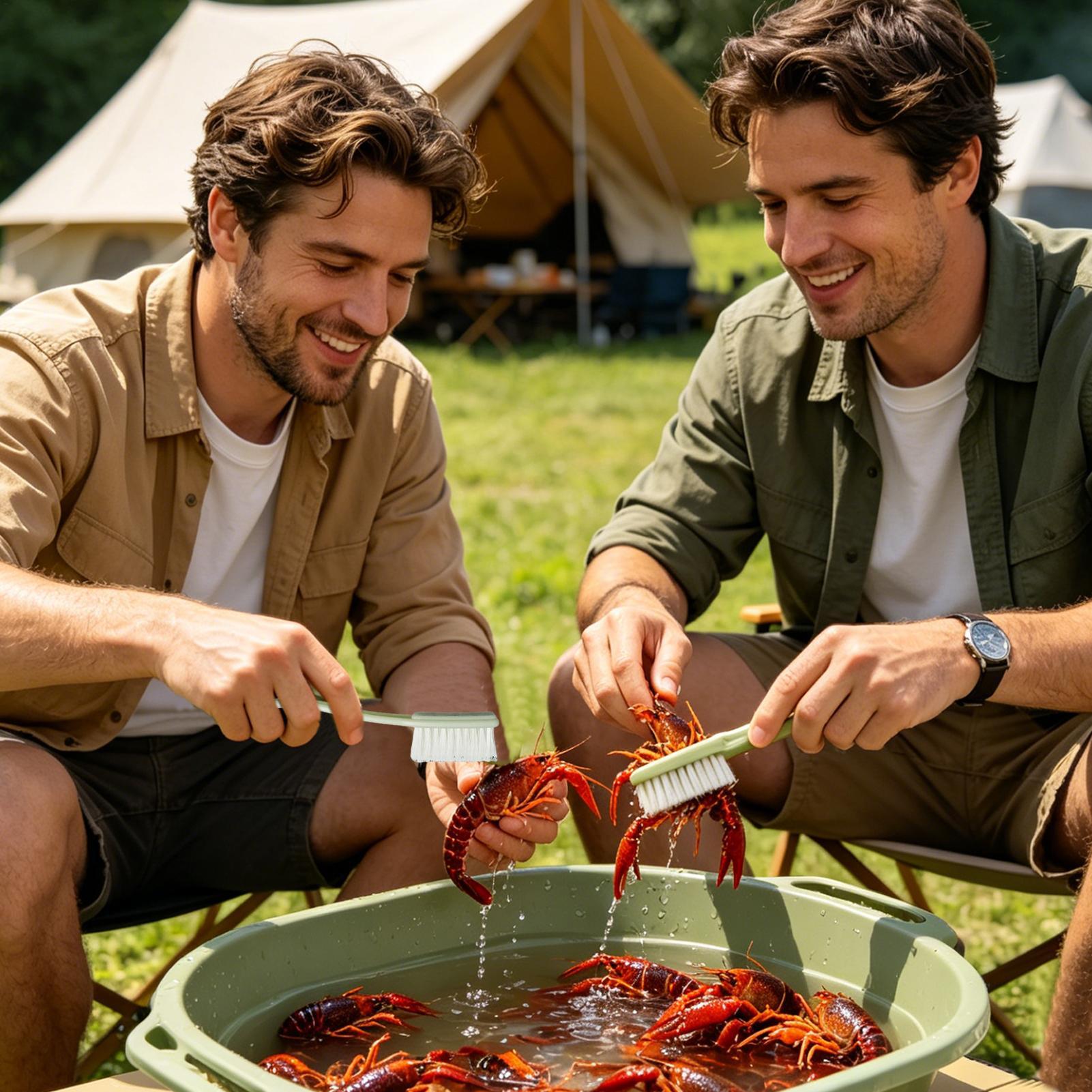 Crayfish Scrub Brush Anti Pinc - Meal Prep Seafood recensie en prijs