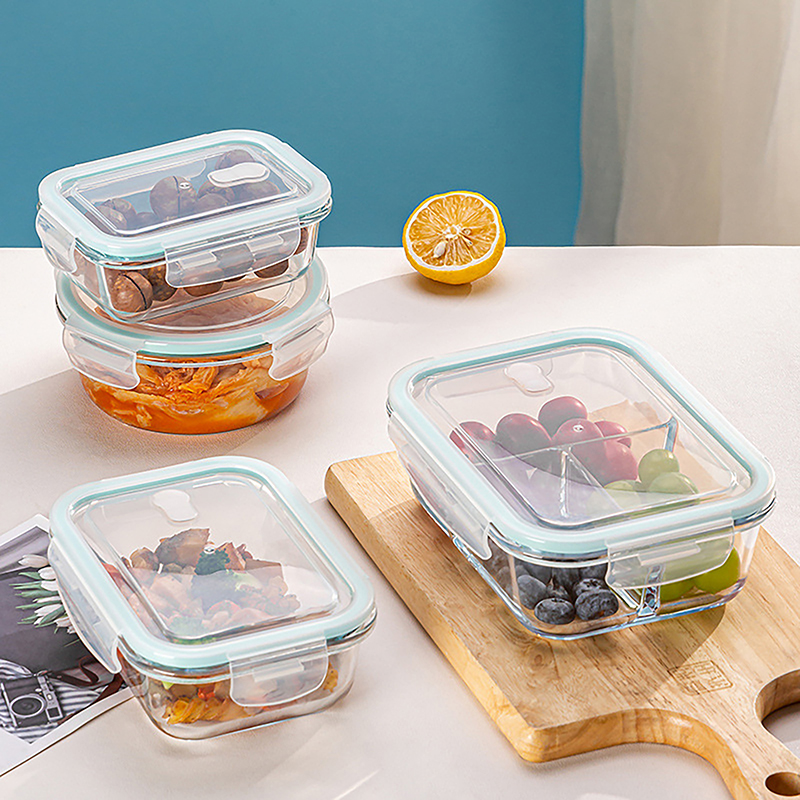 1/2/3 Grids Thickened Leak Pro - Meal Prep Glass Containers Oven Safe recensie en prijs