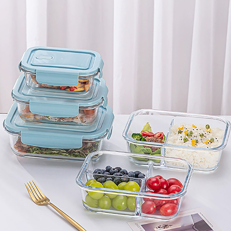 1/2/3 Grids Thickened Leak Pro - Meal Prep Glass Containers Oven Safe recensie en prijs